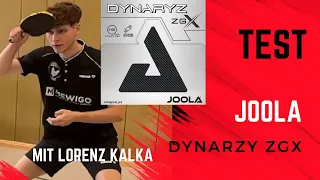 Joola Dynaryz ZGX Test & Vergleich (Lorenz Kalka)