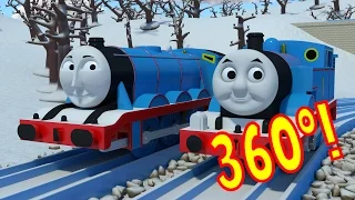 360º TOMICA Thomas & Friends: Christmastime Trainspotting