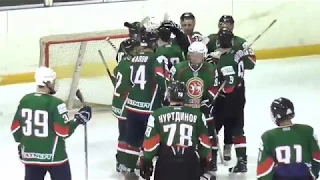 Нефтяник (Джалиль) - Соколы Азнакаево Ночная Хоккейная Лига 10.02.2018