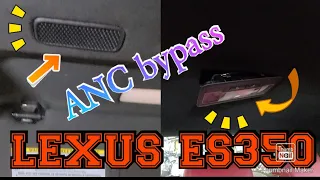 2019-2022 LEXUS ES350 ANC bypass amplifier rumbling sound stopper simple way