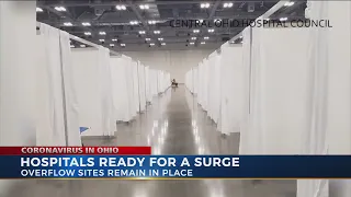 Convention Center field hospital remains ready if needed
