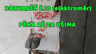 Elektrická instalace - Zapojení rozvaděče 10. (elektroměr)