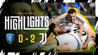 HIGHLIGHTS: EMPOLI 0-2 JUVENTUS | Danilo and Chiesa secure the win 🙌