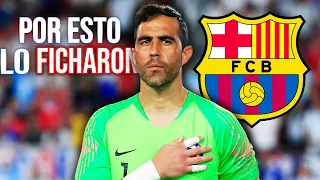 Por esto el BARCELONA fichó a CLAUDIO BRAVO