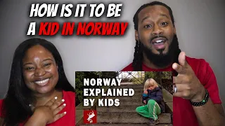 🇳🇴 HOW IS IT TO BE A KID IN NORWAY? American Couple Reacts to Norway