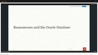 Oracle Database Attack Surface Reduction by Daniel Morgan