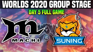 MCX vs SN Worlds 2020 GROUPS STAGE Day 5 - MACHI ESPORTS vs SUNING Worlds 2020 GROUPS STAGE D5