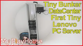 First Lenovo Tiny Server running esxi in the Tiny Bunker - 1285