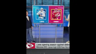 Dan Orlovsky is HYPE for Lions' season-opener vs. the Chiefs! #shorts