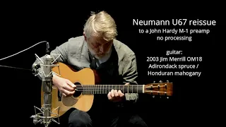 mic comparison: Neumann U67 reissue vs. U89 on vocals, acoustic guitars and mandolin