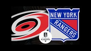 New York Rangers vs Carolina Hurricanes GAME 3 w/Superbman