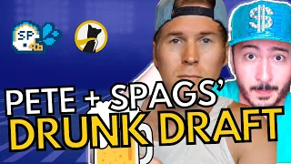 Peter Overzet + Chris Spags Do A Boozy Best Ball Draft