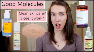 Good Molecules Skincare Review | Clean Skincare? Does it work?