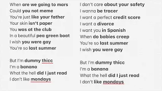 Creep by Radiohead but Using Google Autocomplete Results for Lyrics (repost because i felt like it)