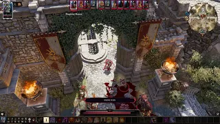 Divinity OS:2 - Level 6 Necro Knight vs Dallis in Fort Joy [Tactician, No Lone Wolf]