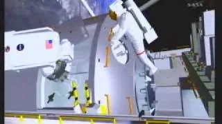 STS-122: Space Walk EVA CG 1