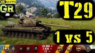 World of Tanks T29 Replay - 10 Kills 3.5K DMG(Patch 1.7.0)