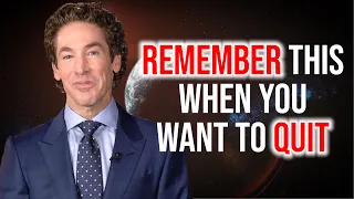 Break Your Negative Thinking | Joel Osteen