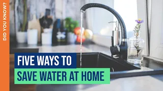 Five Ways to Save Water at Home | Did You Know? | THRIVE