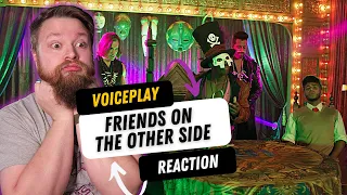 Reaction to Friends On The Other Side - VoicePlay Acapella ft. J.None - Metal Guy Reacts