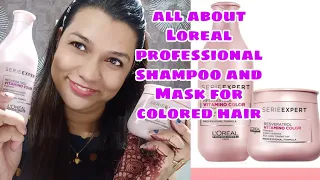 L'Oreal Professional shampoo and Mask for coloured hair