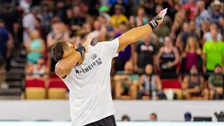 2021 CrossFit Games - Event 12 - Men - Gui Malheiros's amazing 305 lb. Snatch