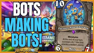 These Bots Provide SO MANY Stats! | Hearthstone Card Reveals