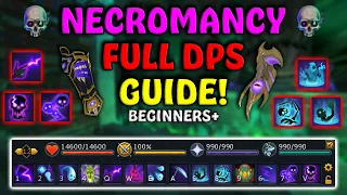 UPDATED Necromancy DPS Guide! -  Full Rotation + Tips!