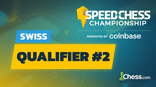 Watch Chess Elites Try Qualify for the Main Event | Speed Chess Championship Qualifier #2 Swiss