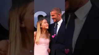 The CUTEST moment between David Beckham and his daughter | HELLO!