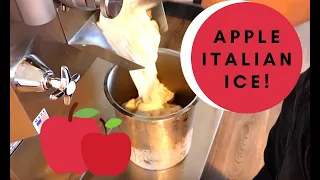 Delicious Apple Italian Ice with Electro Freeze!