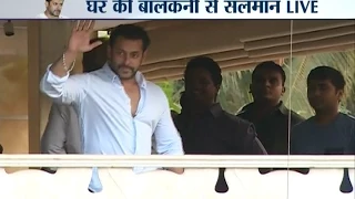 2002 Hit-and-Run Case: Salman Khan Returning Home After Furnishing Bail Bond - India TV