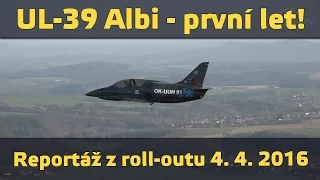 UL-39 Albi - první let! (www.airzone.tv)