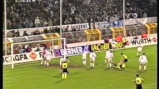 1993 April 6 Borussia Dortmund Germany 2 Auxerre France 0 UEFA Cup