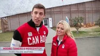 Sochi 2014: Olympic Park tour with Kirsten Moore-Towers and Dylan Moscovitch