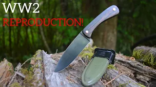 Forging A Knife From A WW2 Bayonet!