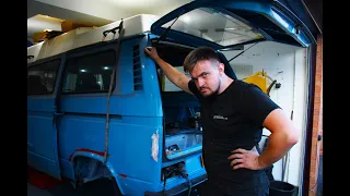 No Wonder These Vans Rust... VW T25 CAMPER BUILD