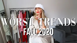 WORST FALL TRENDS I WON'T WEAR | Lindsay Albanese