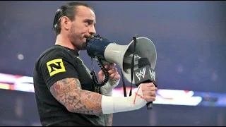 CM PUNK BRINGS A MEGAPHONE TO THE RING WWE RAW FULL PROMO