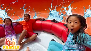Legoland Fun Water Slides and Amusement Park!!