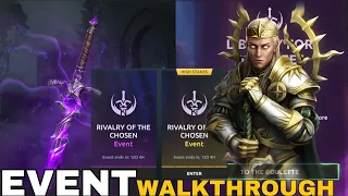 How to play KOTL event RIVALRY OF THE CHOSEN |shadow fight 4 new event| shadow fight 4 kotl event