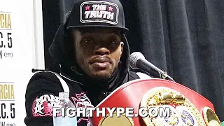 ERROL SPENCE JR. FULL POST-FIGHT VS. DANNY GARCIA; TALKS WIN, CRAWFORD, & MORE