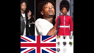 21 Savage ADMITS HE’S FROM LONDON & Tells Childhood Stories on CLUBHOUSE