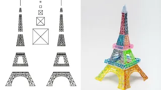 Making "EIFFEL TOWER" with my 3D PEN