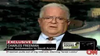 Freeman on 'Israel lobby' - CNN On March 15, 2009 - Part 2