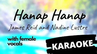 Hanap Hanap - James Reid & Nadine Lustre KARAOKE with female vocals