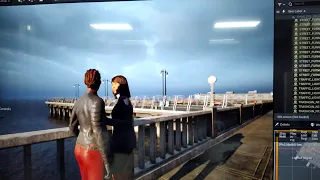 Matrix-like Unreal Engine 5 City Sample