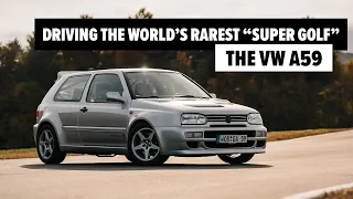 The Legendary Golf That Never Was - Experiencing the VW A59