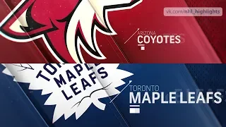 Arizona Coyotes vs Toronto Maple Leafs Jan 20, 2019 HIGHLIGHTS HD +