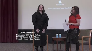 Oscar Nominee, Lily Gladstone Speaks - Directors Guild, New York City